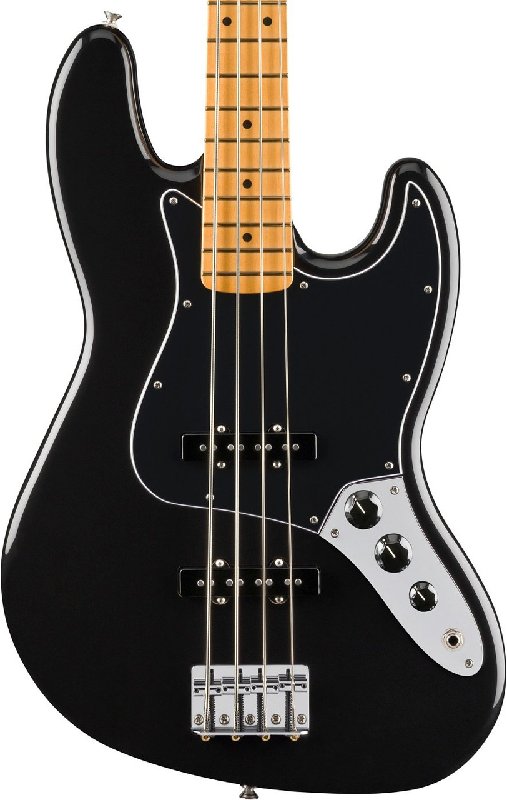 Fender Player II Jazz Bass Guitar with Maple Fingerboard in Black