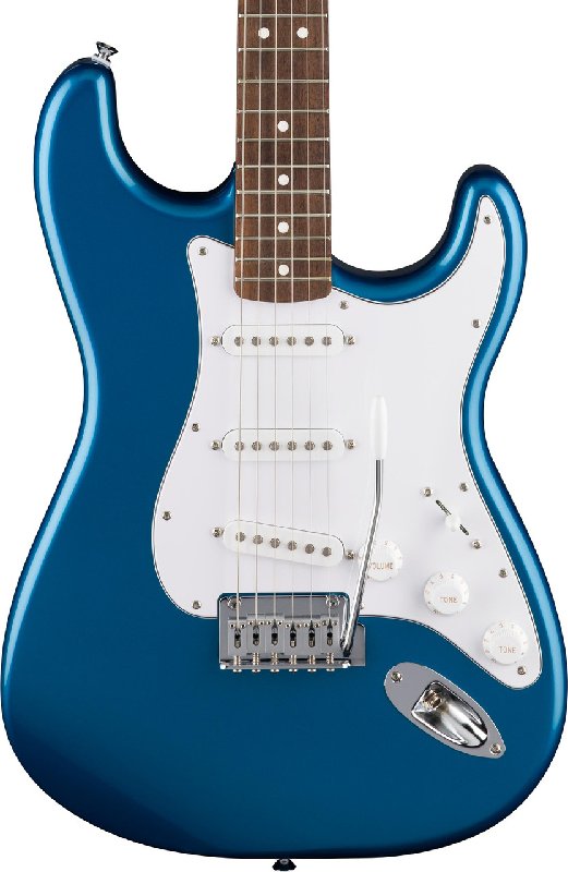 Fender Standard Stratocaster Electric Guitar in Aqua Marine Metallic