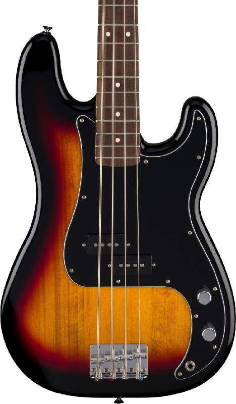Fender Standard Series Precision Bass Guitar in 3-Tone Sunburst