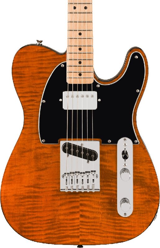 Squier Affinity Telecaster FMT SH Electric Guitar - Mocha with Maple Fingerboard