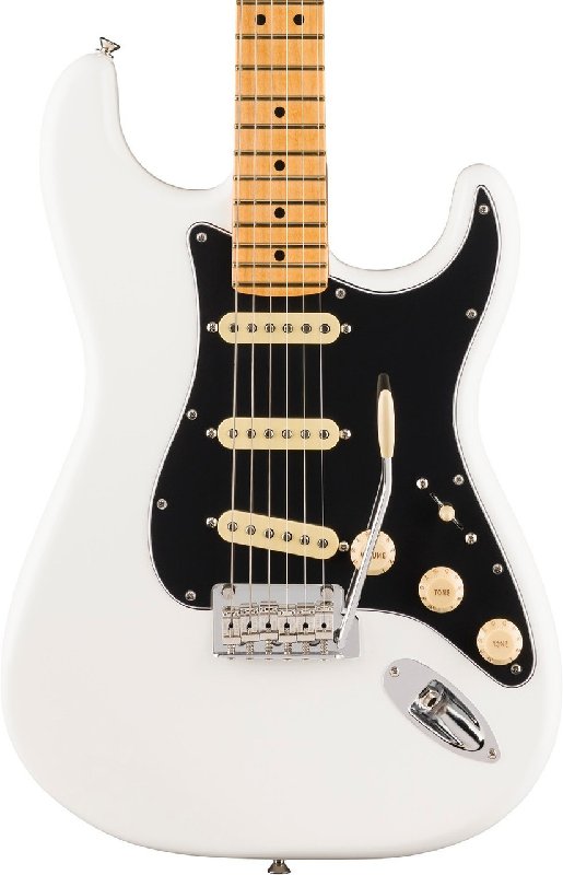 Fender Player II Stratocaster Electric Guitar with Maple Fingerboard in Polar White