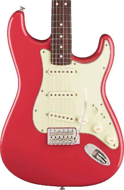 Fender American Professional Classic Stratocaster in Faded Dakota Red