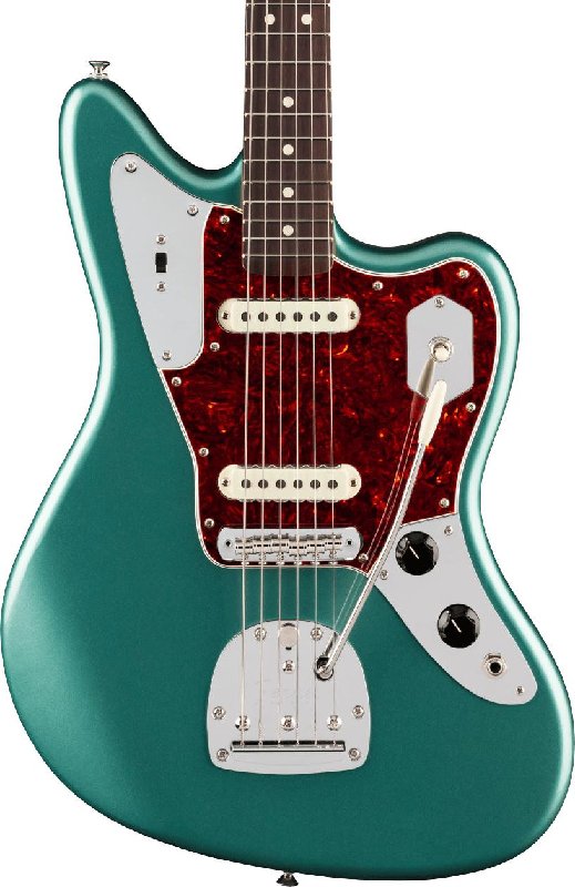 Fender American Professional Classic Jaguar in Faded Sherwood Green Metallic