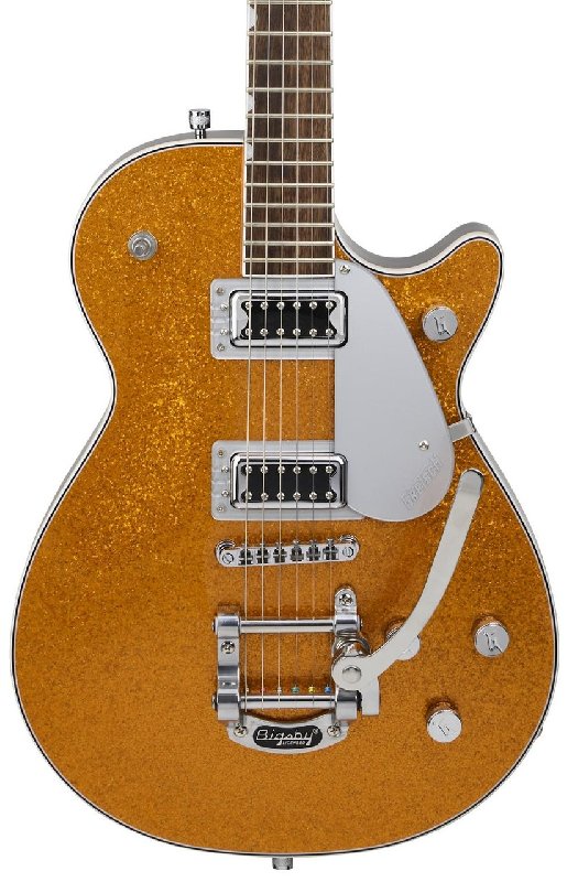 Gretsch G5230T Electromatic Jet FT Single-Cut Guitar with Bigsby in Gold Sparkle