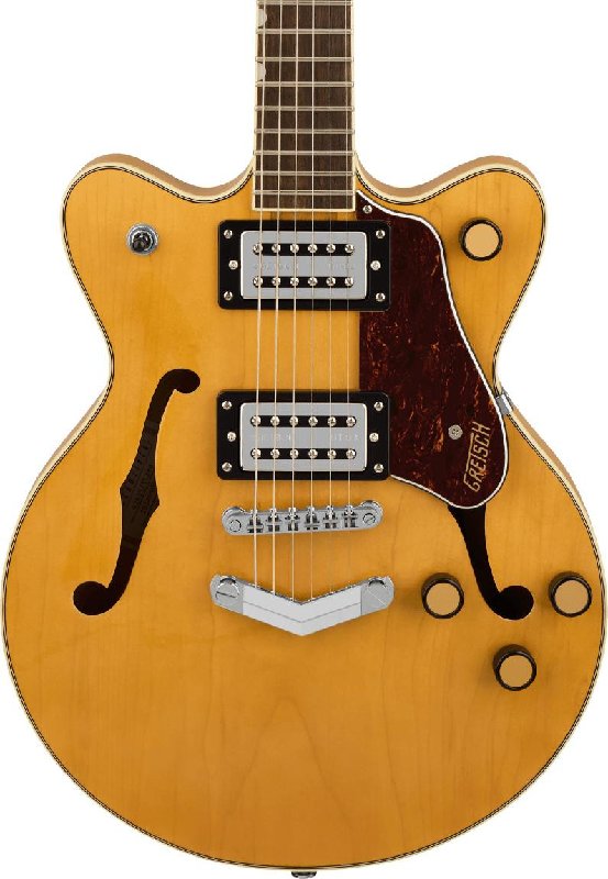 Gretsch G2655 Streamliner Center Block Jr. Double-Cut Electric Guitar, Village Amber