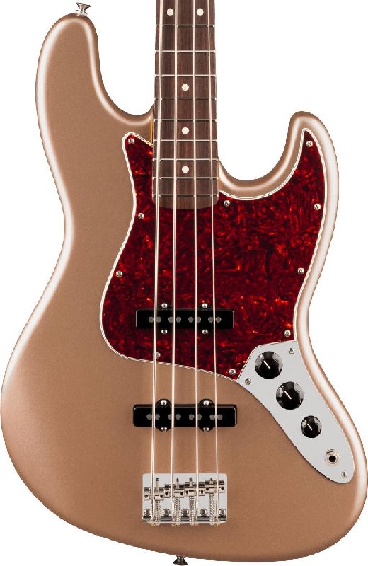 Fender American Professional Classic Jazz Bass, Faded Firemist Gold