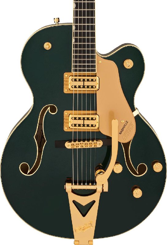 Gretsch Synchromatic Nashville Hollow Body Single-Cut Electric Guitar with Bigsby in Cadillac Green