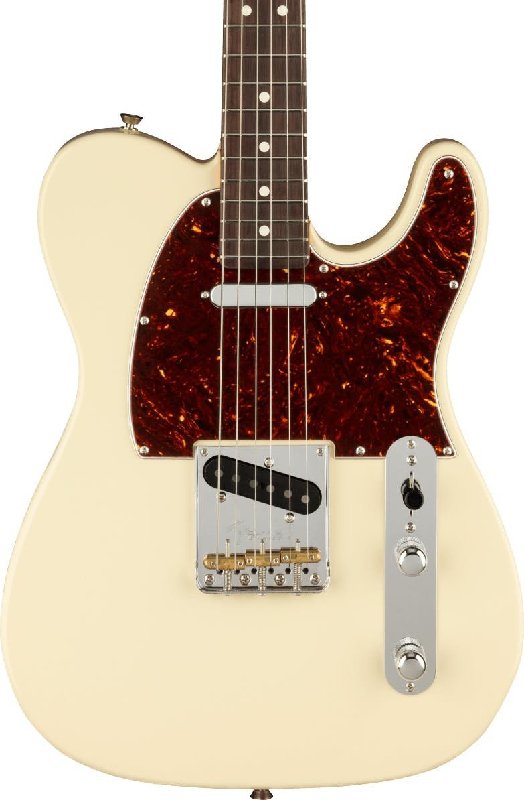 Fender American Professional II Telecaster Electric Guitar in Olympic White