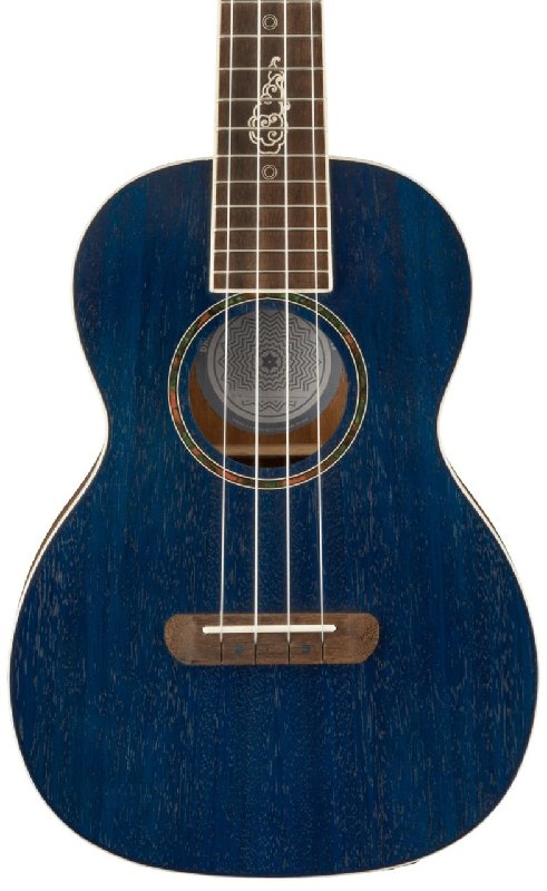 Fender Dhani Harrison Uke Sapphire Blue Walnut Fingerboard