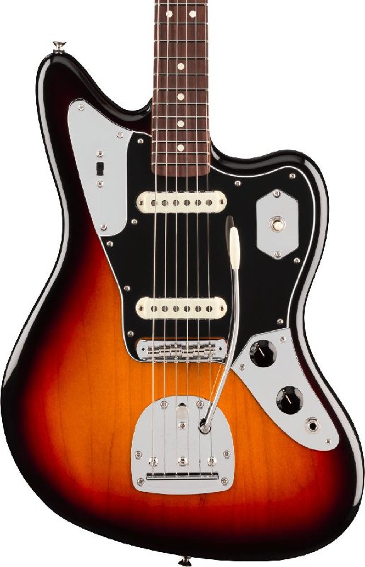 Fender American Professional Classic Jaguar Electric Guitar, Rosewood Fingerboard, 3-Colour Sunburst