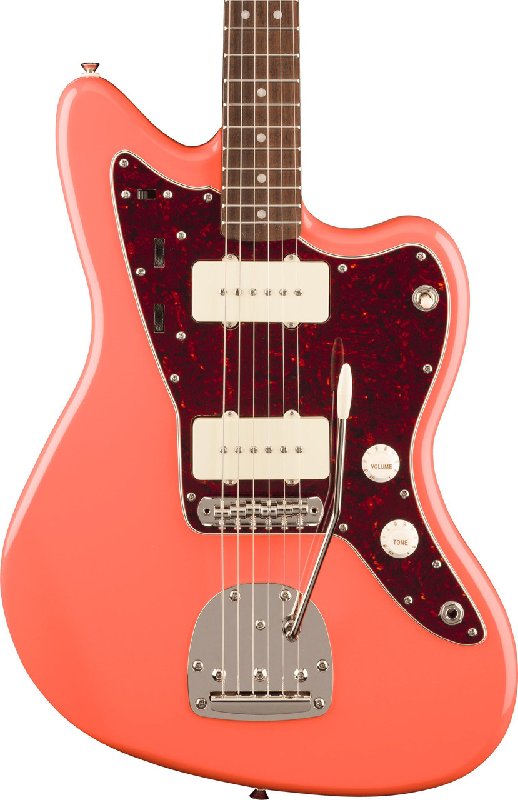 Squier Classic Vibe '60s Jazzmaster Electric Guitar in Tahitian Coral