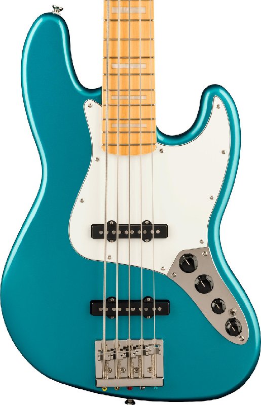 Squier Classic Vibe Active '70s Jazz Bass V 5-String in Ocean Turquoise