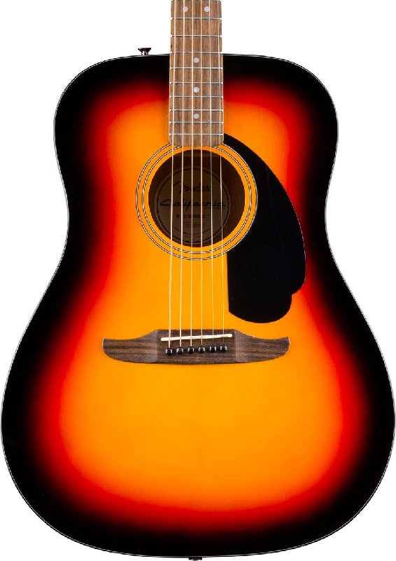 Fender California Standard Redondo Dreadnought Acoustic Guitar in 3-Colour Sunburst