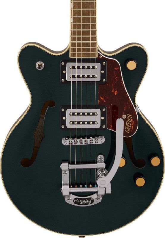 Gretsch G2655T Streamliner Center Block Jr. Double-Cut Electric Guitar with Bigsby in Cadillac Green