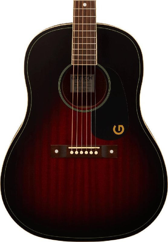 Gretsch Jim Dandy Dreadnought Guitar in Deep Cherry Burst