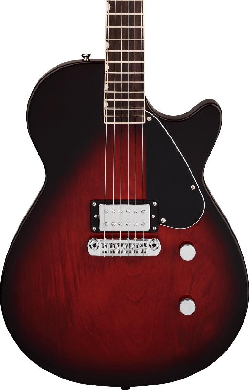 Gretsch Electromatic Jet Club 1 Pickup Electric Guitar in Claret Burst