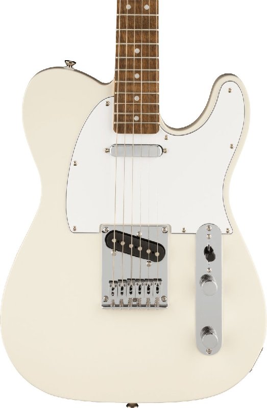 Squier Affinity Tele Electric Guitar in Olympic White