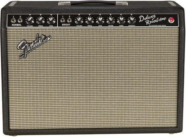 Fender '64 Custom Deluxe Reverb 20W Tube Guitar Amplifier with 12" Jensen Speaker