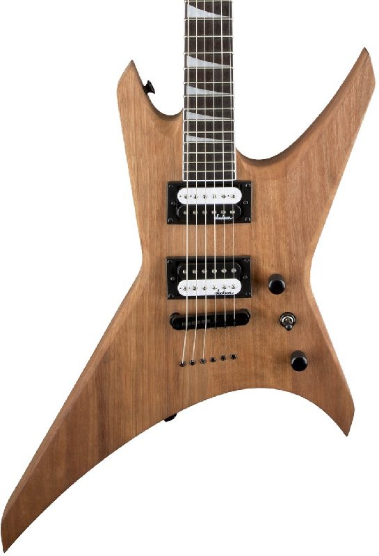 Jackson JS32T Warrior Hardtail Electric Guitar in Natural Oil Finish with Amaranth Fretboard