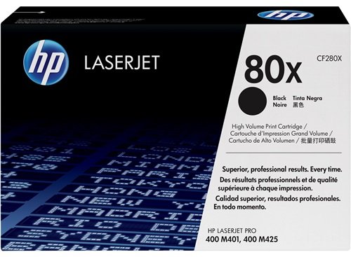 HP 80X High Yield Black Original LaserJet Toner Cartridge