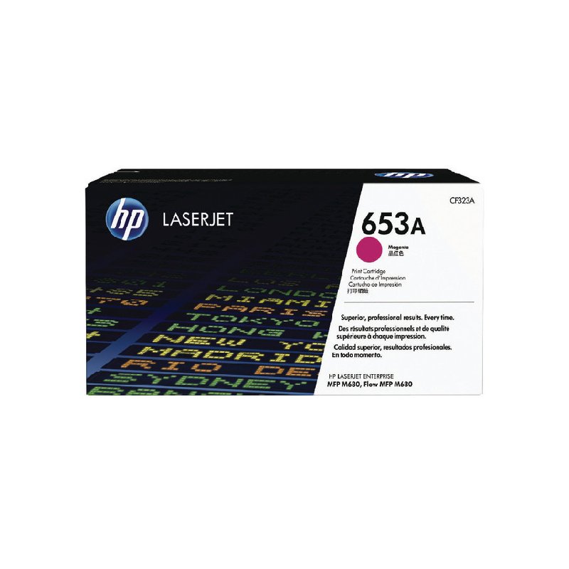HP 653A Magenta Original LaserJet Toner Cartridge (HPCF323A)