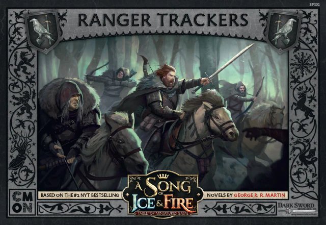 A Song of Ice & Fire: Night's Watch Ranger Trackers Miniatures Set