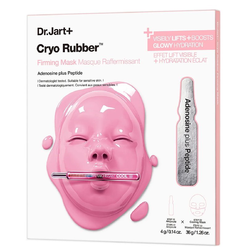 Dr.Jart+ Cryo Rubber Firming Hydrogel Face Mask with Adenosine (2 Pack)
