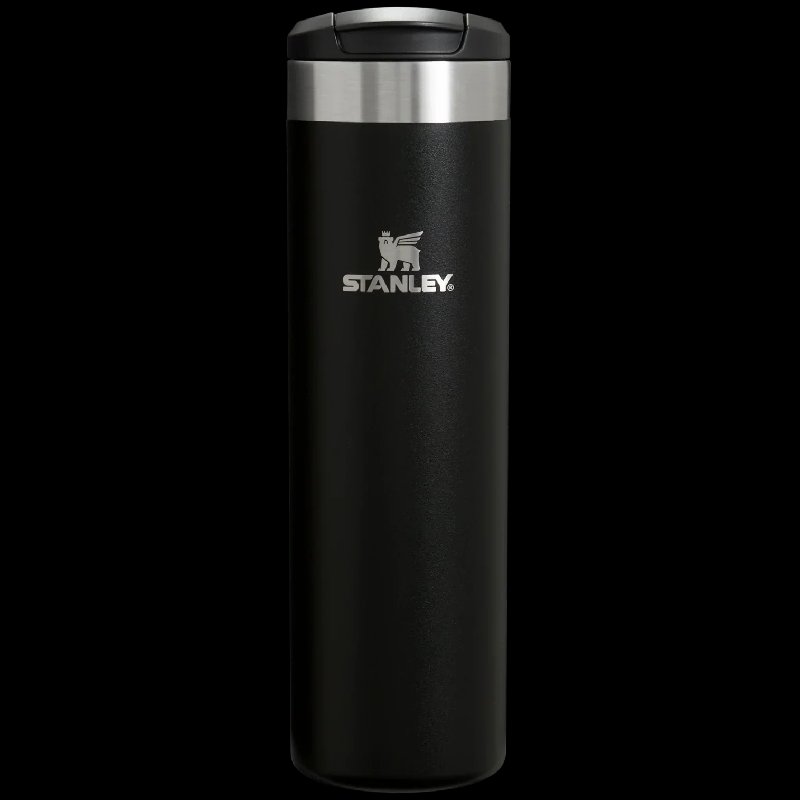 Stanley Aerolight Transit Mug, 0.59 Litre Capacity, Black 2.0