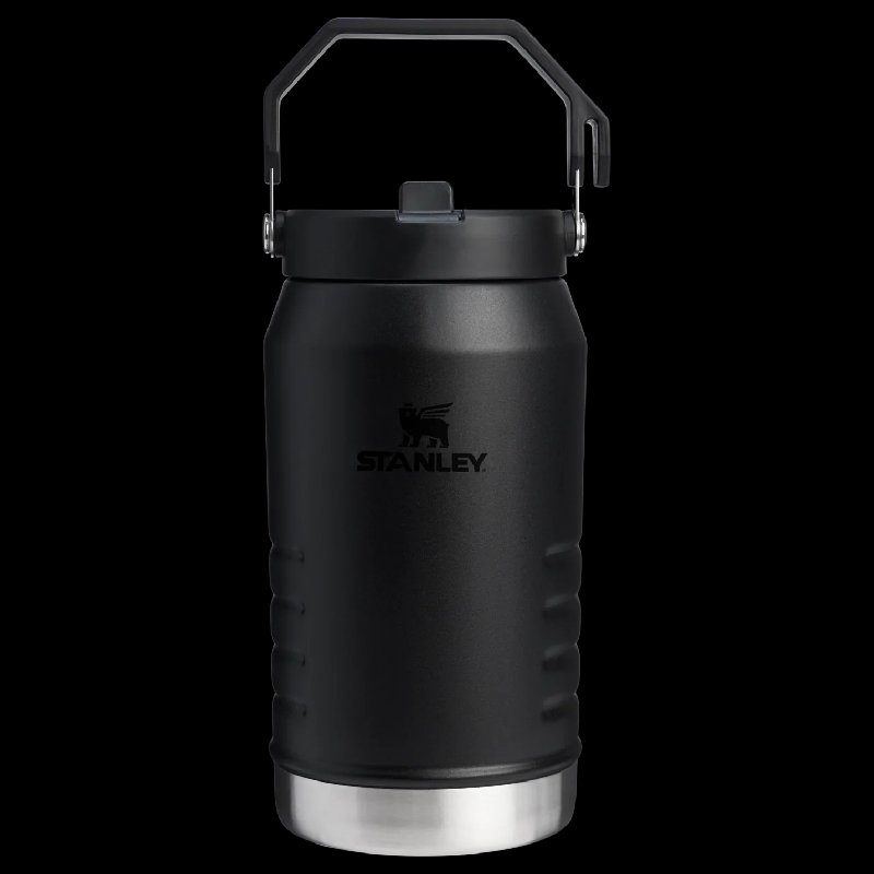 Stanley IceFlow Flip Straw 2.0 Jug, 1.9 Litre, Black