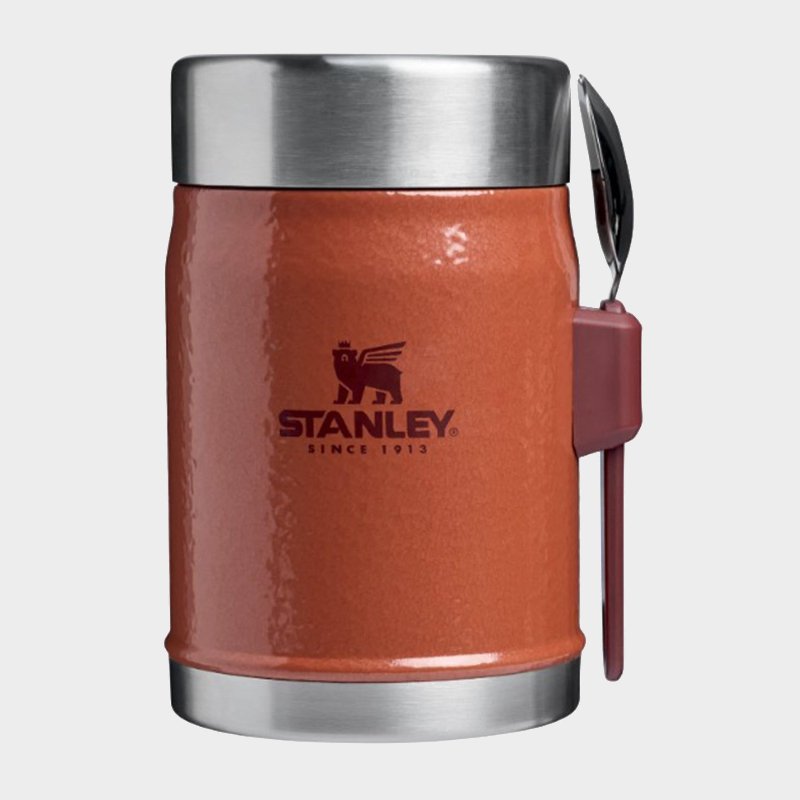 Stanley Legendary Food Jar + Spork 0.4L Hammertone Clay