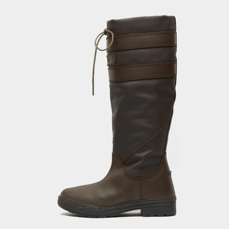 Brogini Longridge Women's Country Boot in Dark Brown Nubuck