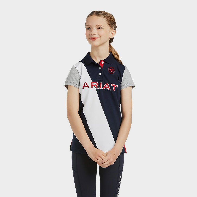 Ariat Childs Taryn Short Sleeved Polo Shirt