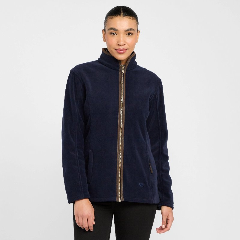 Hoggs of Fife Women's Stenton Fleece Jacket in Midnight Navy
