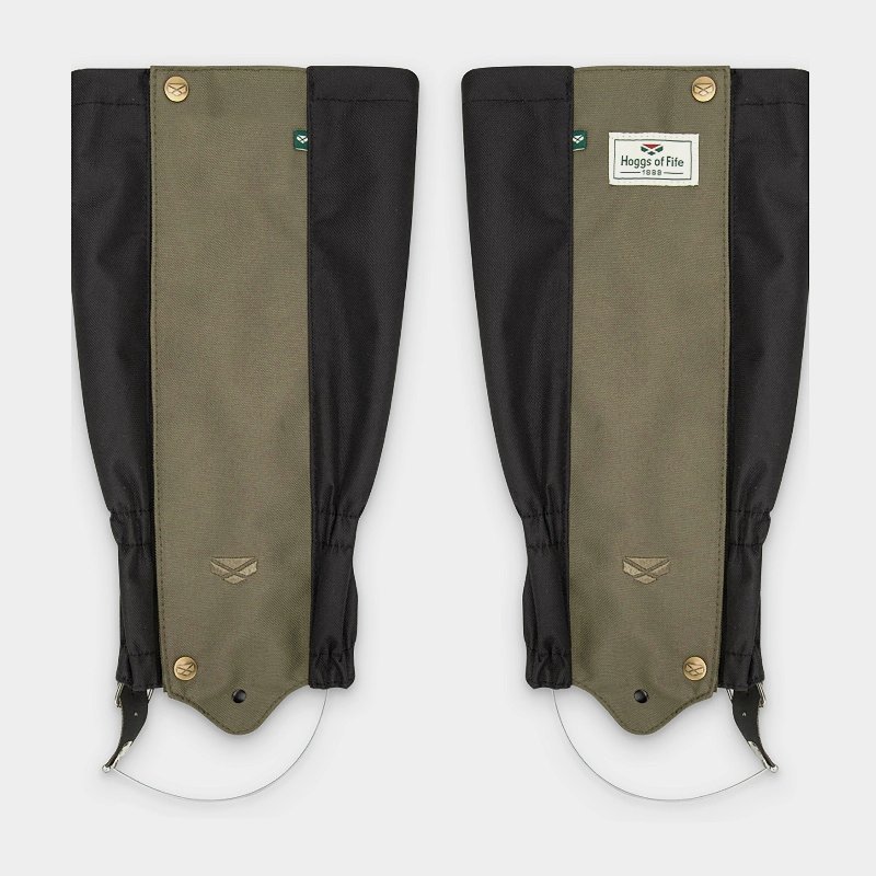 Hoggs of Fife Country Gaiter Green/Black