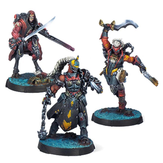 Infinity Dire Foes Mission Pack 10: Slave Trophy Miniatures Set