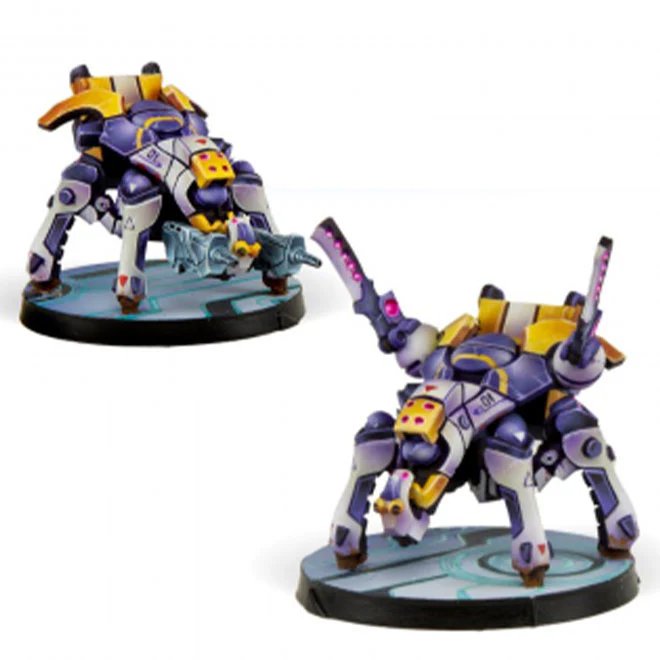 Infinity The Game Aleph Probots Pack - Two Unassembled Thermoplastic Miniatures