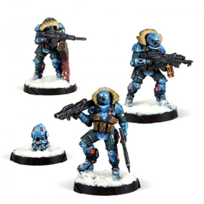 Infinity The Game Vargar Maximum Security Team Miniatures Pack