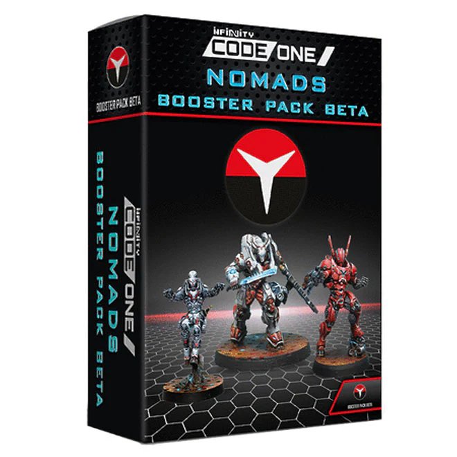 Infinity CodeOne Nomads Booster Pack Beta Miniatures Set