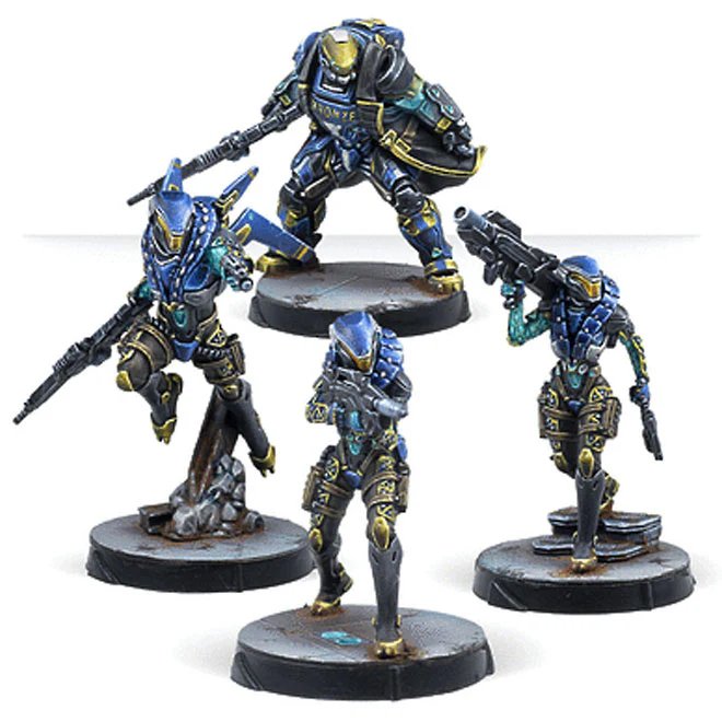 Infinity The Game O-12 Police Nyoka Assault Troops Miniatures Box Set