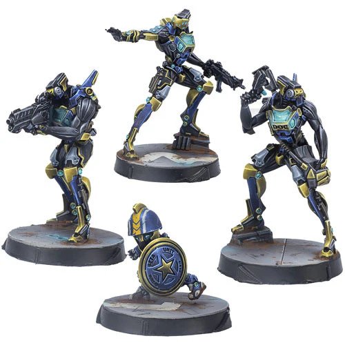 Infinity The Game Betatroopers Remote Activity Unit Beta Miniatures Pack