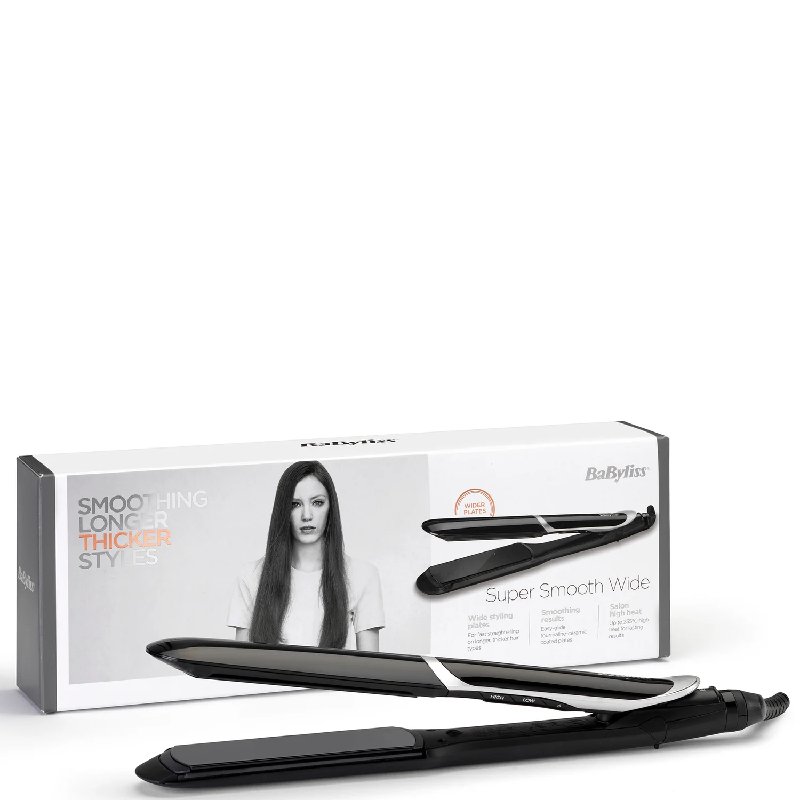 BaByliss Smooth Pro Wide 235 Straightener, 35mm Plates