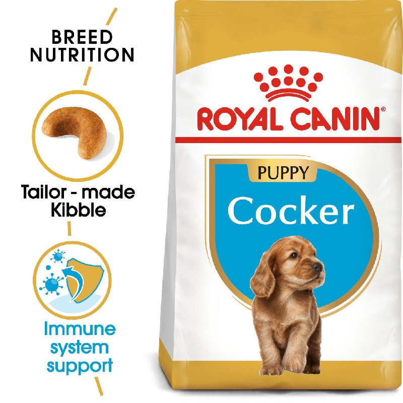 Royal Canin Cocker Puppy Dry Dog Food 3kg