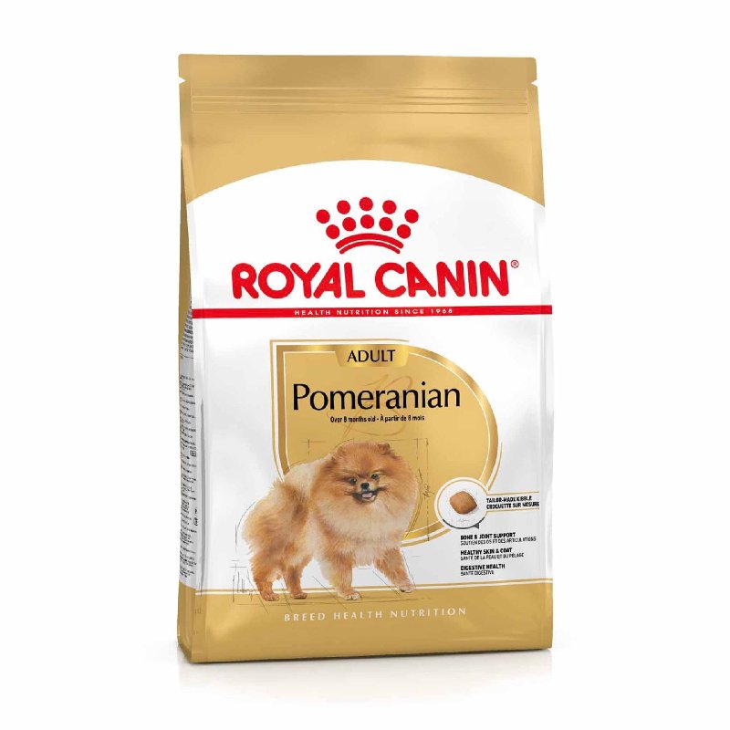 Royal Canin Breed Health Nutrition Pomeranian Adult Dry Dog Food 1.5kg