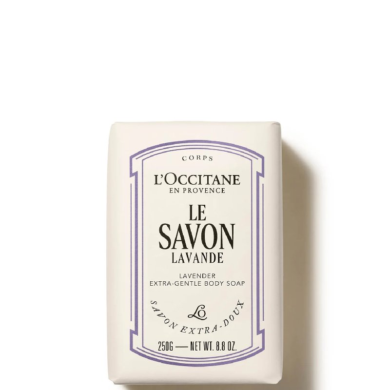 L'Occitane Lavender Extra-Gentle Body Soap 250g Bar