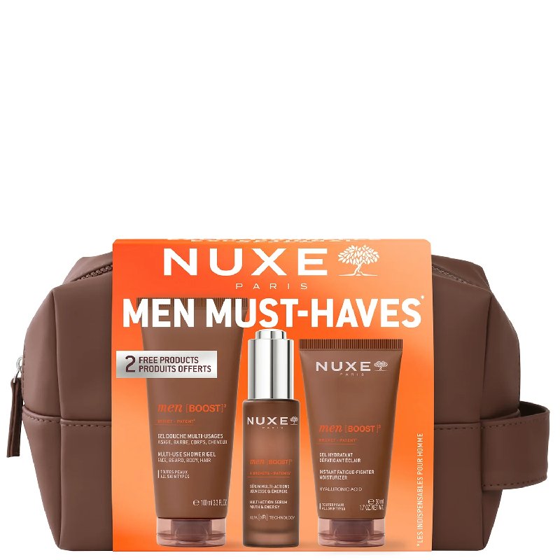 NUXE Men [BOOST]³ Must-Have Trio Set 180ml
