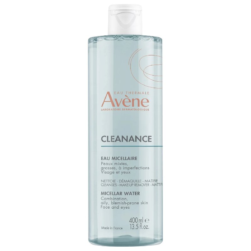 Avène CLEANANCE Micellar Water for Oily, Blemish-Prone Skin 400ml