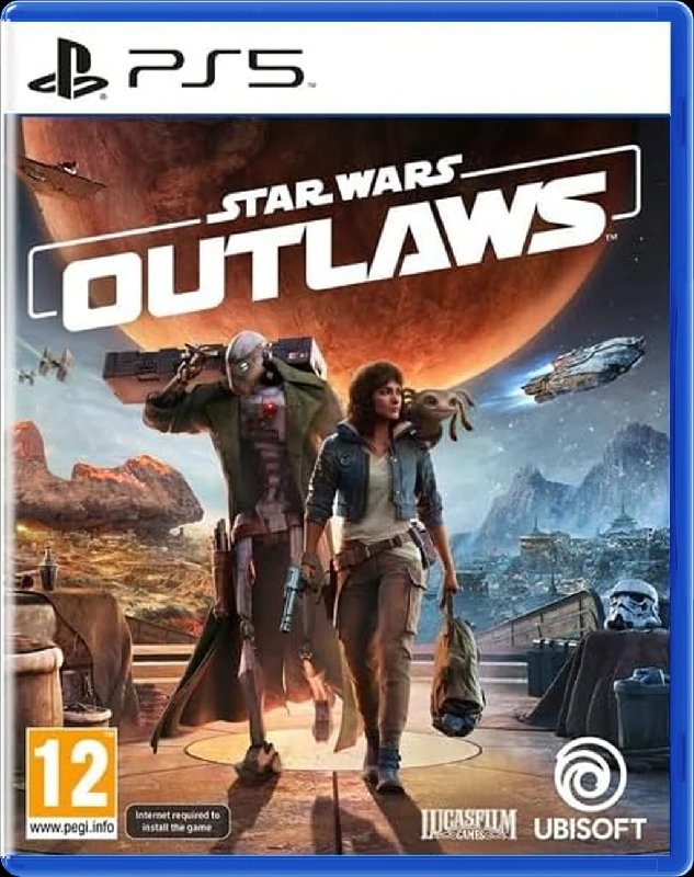 Star Wars Outlaws PlayStation 5 Physical Game