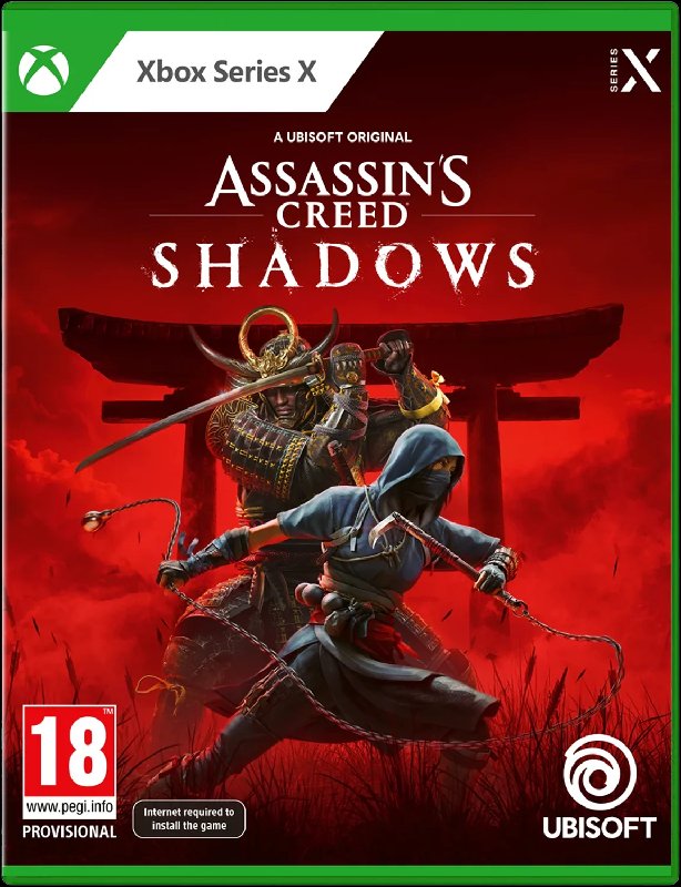 Assassin's Creed Shadows Xbox Series X Physical Game Disc