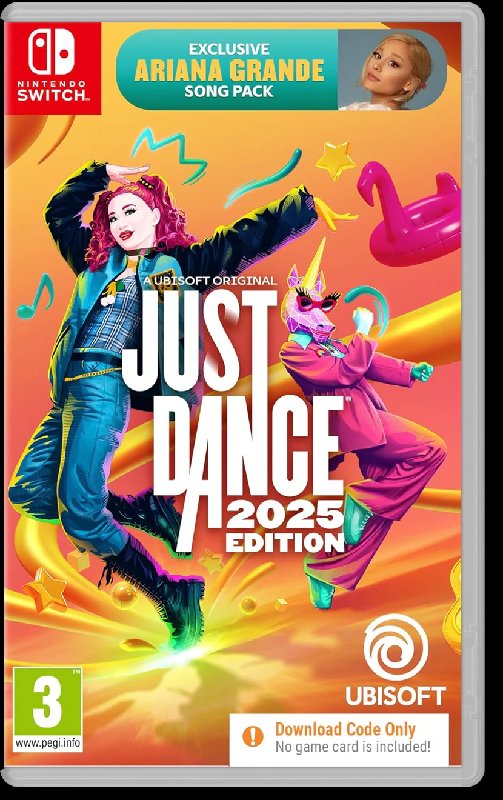 Just Dance 2025 Edition Code in a Box for Nintendo Switch