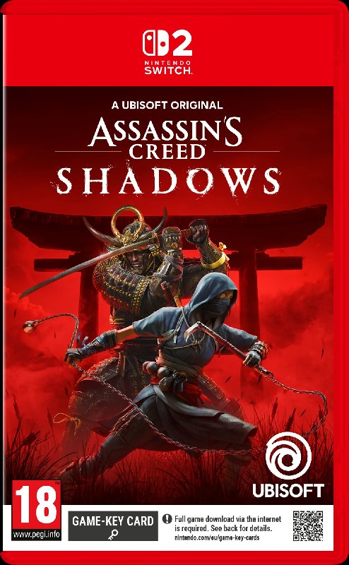 Assassin's Creed Shadows Nintendo Switch 2 Physical Game